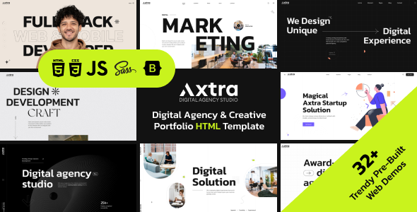 Axtra Portfolio Theme